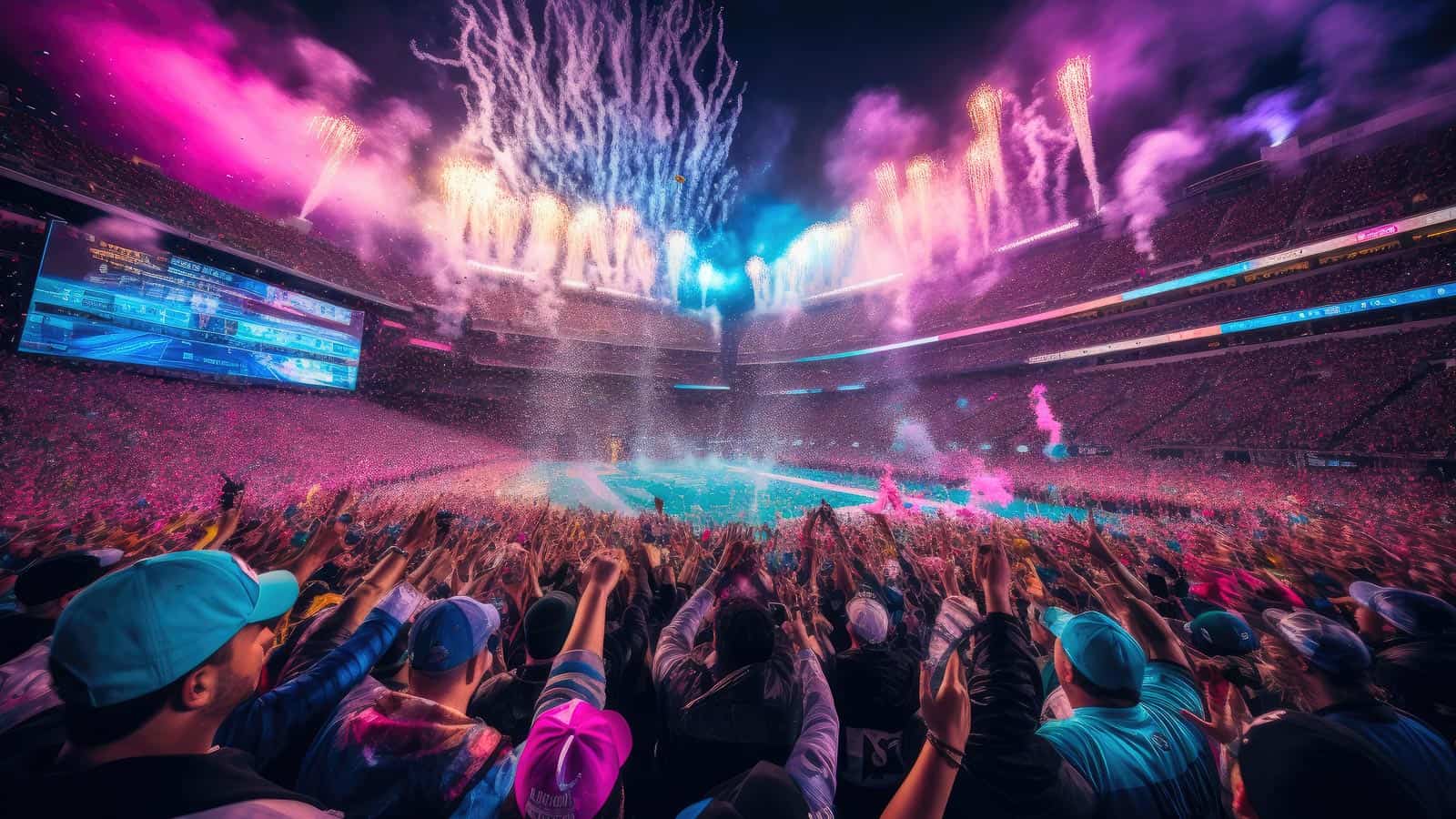 super bowl halftime. andriiborodai via 123rf.