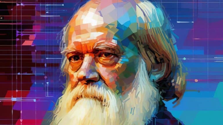 Darwin graphic. stockee via 123rf