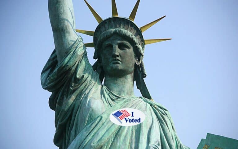 the statue of liberty vote