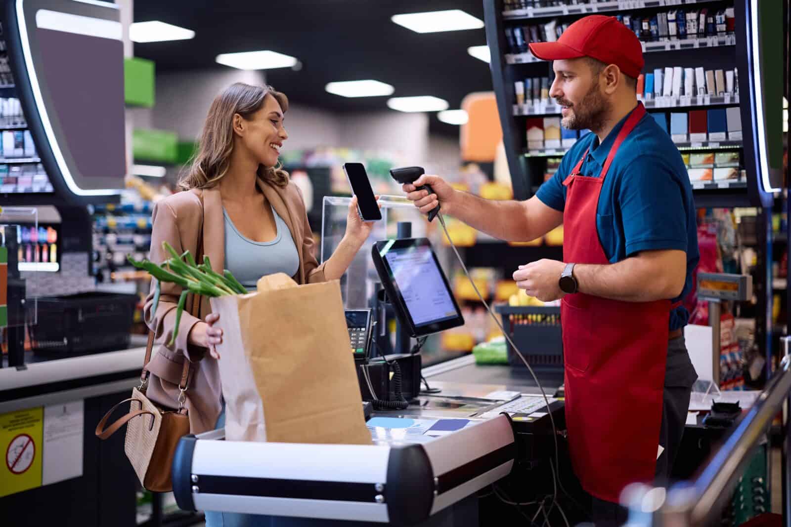 Professional expertise of a cashier