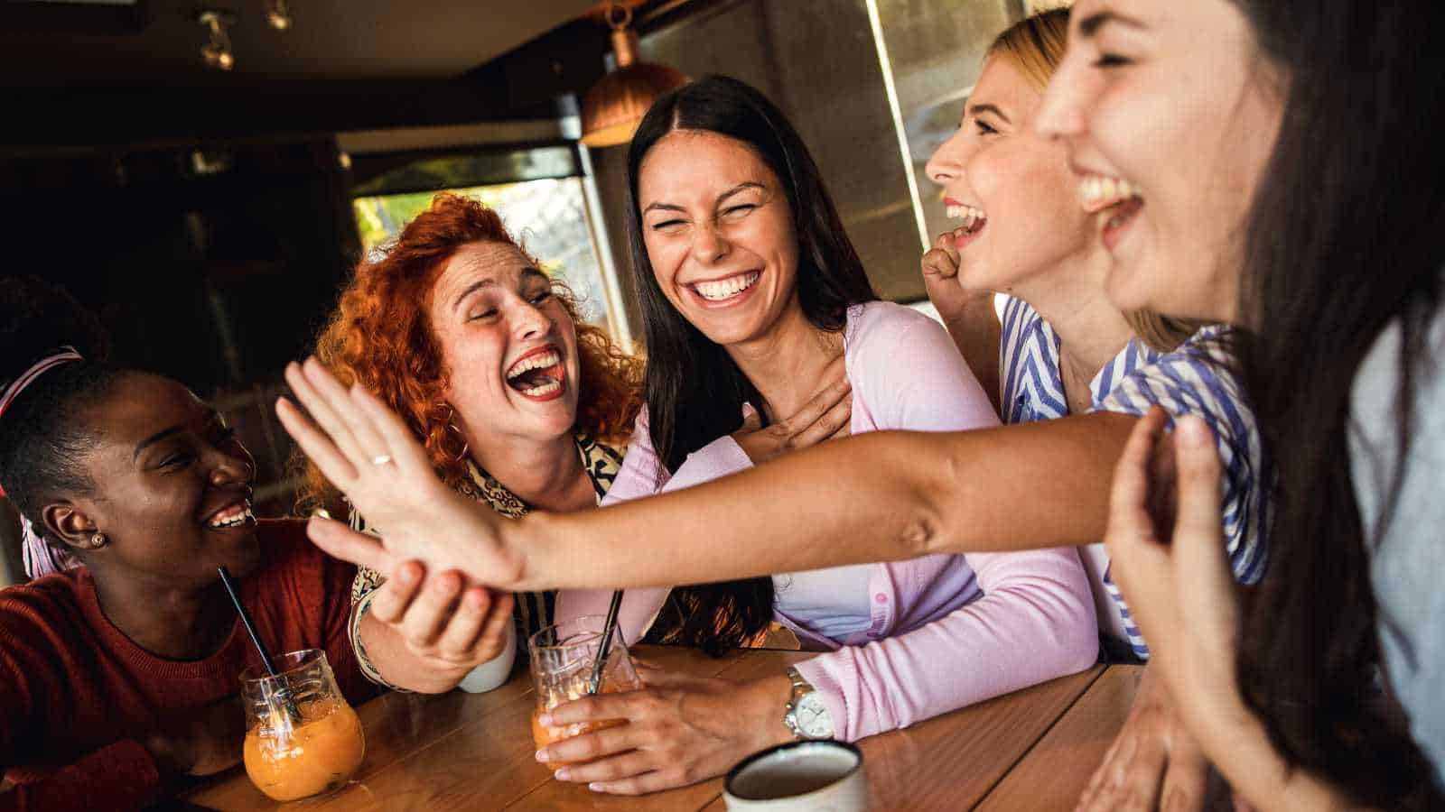 Girl Friends Having a Good Time