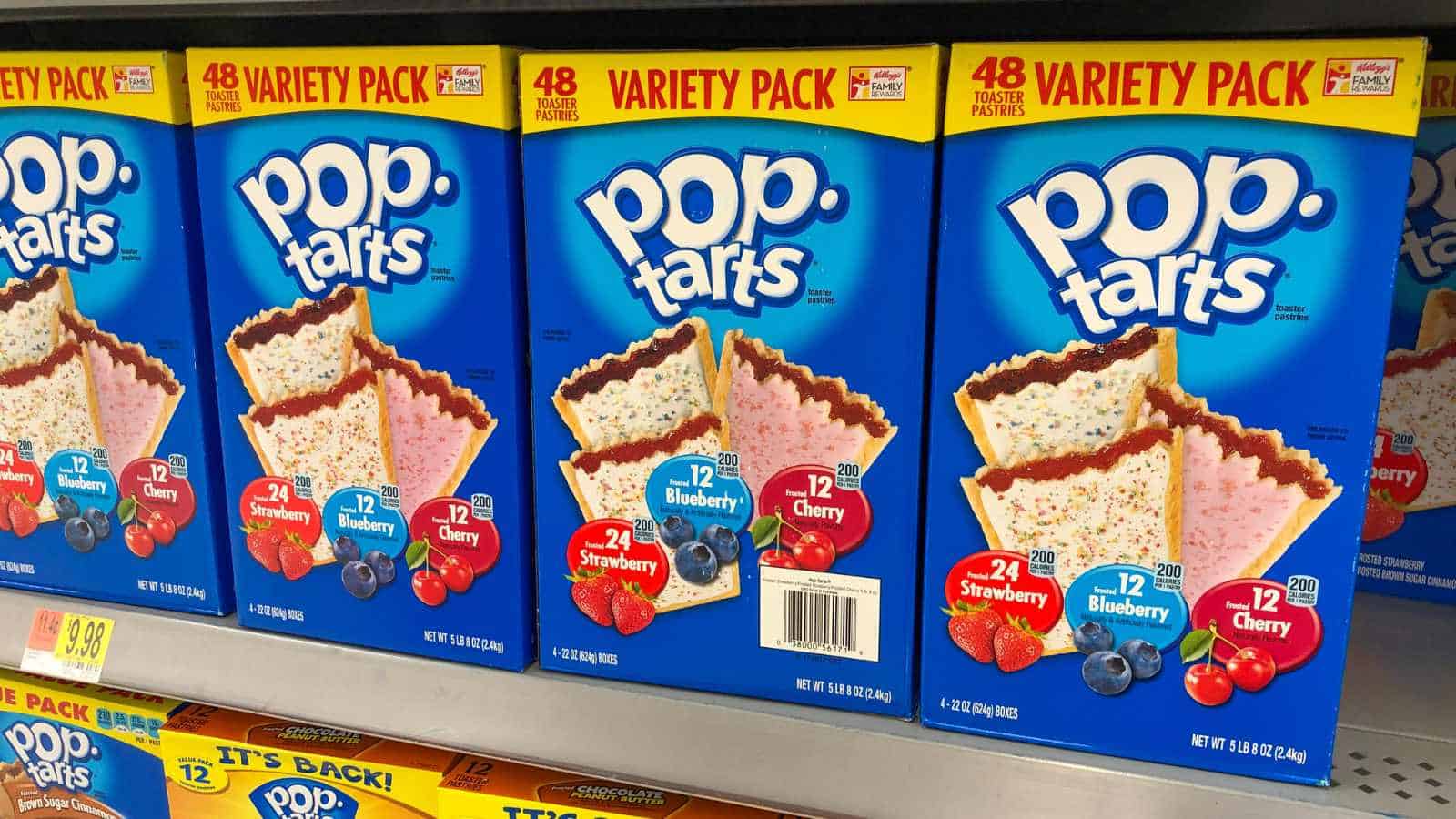Pop tarts, a forgotten breakfast food in the 1970s
