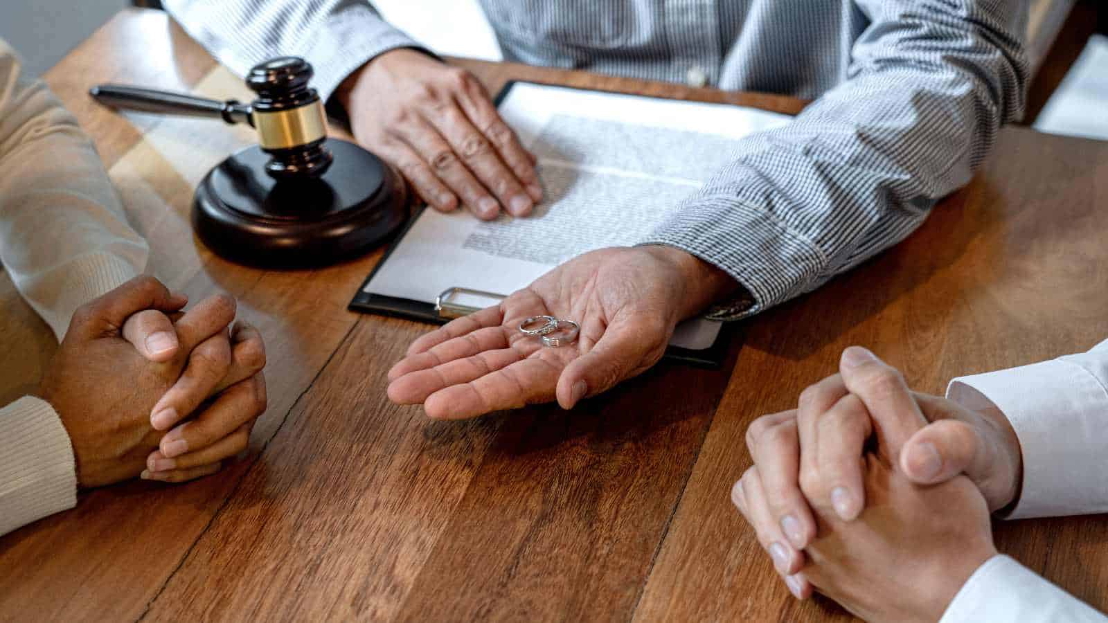 Couple Undergoing Divorce