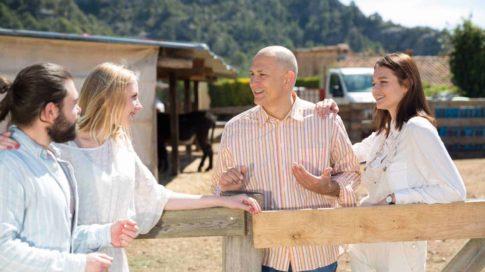 Neighbors Interacting With Each Other