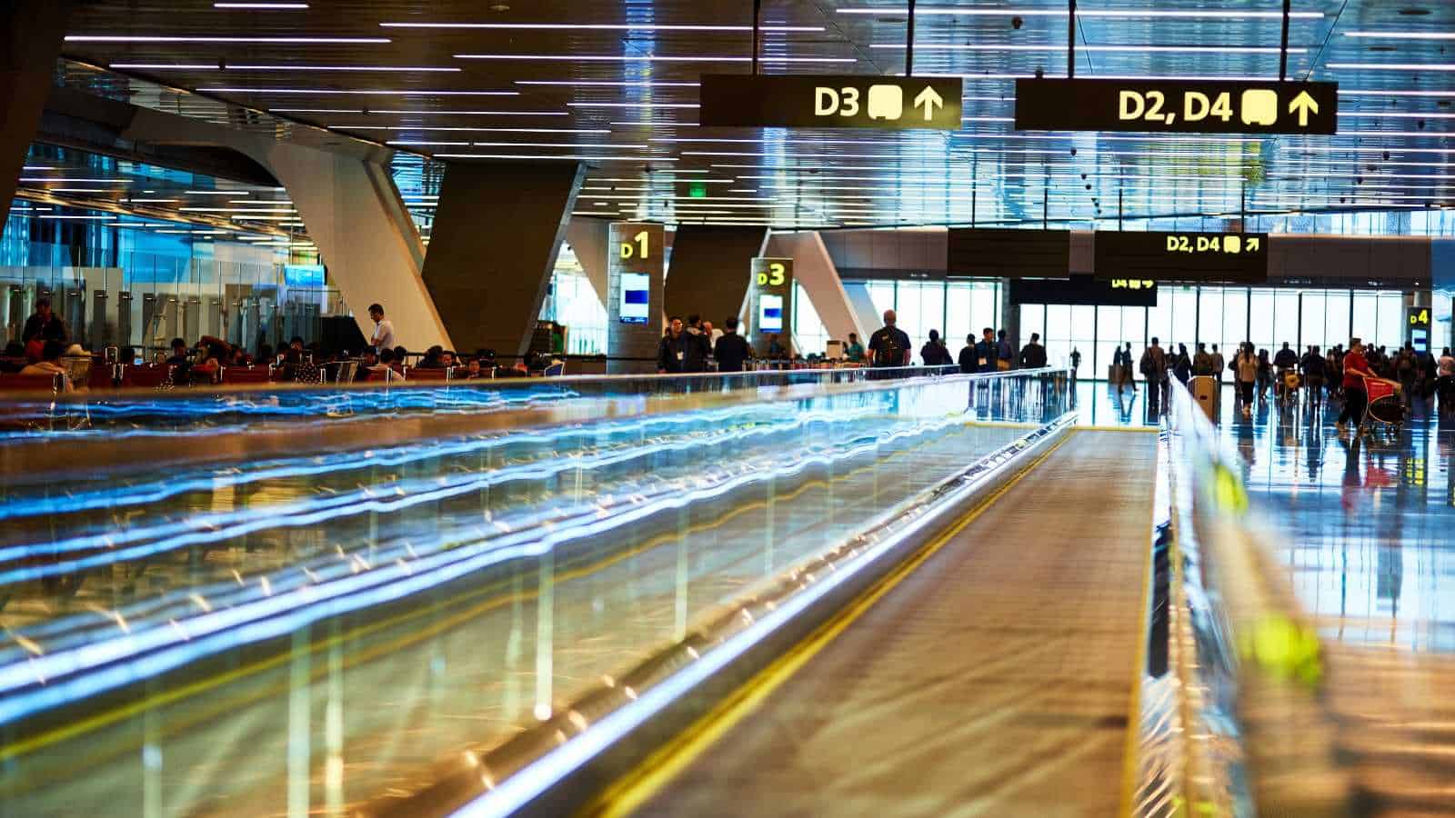 An airport