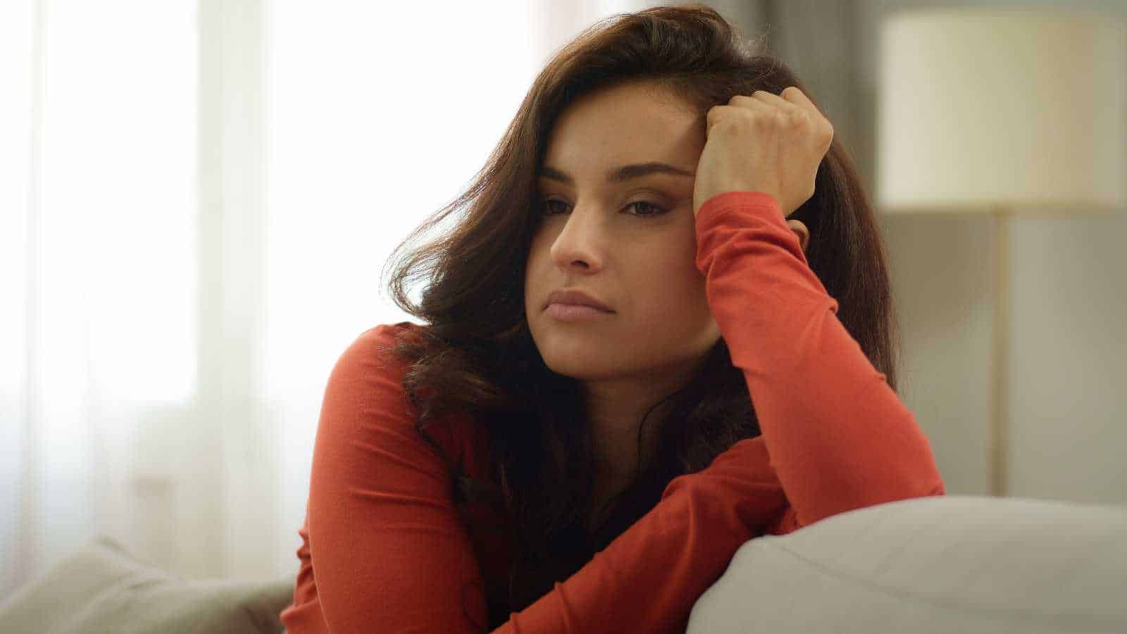 Woman in Deep Thought