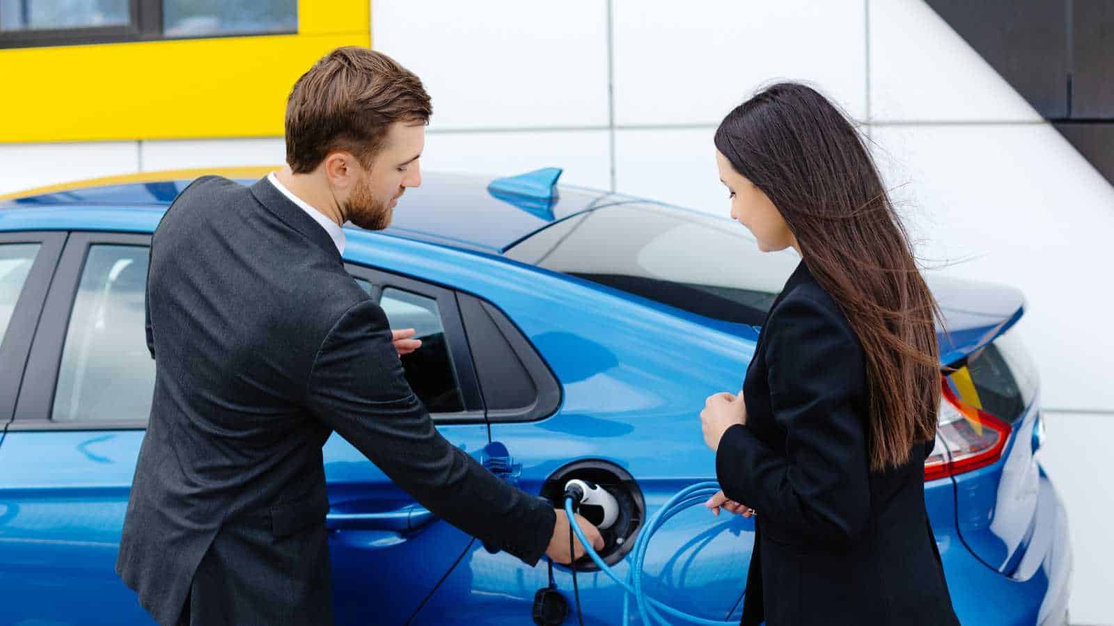 Concept of reselling an EV