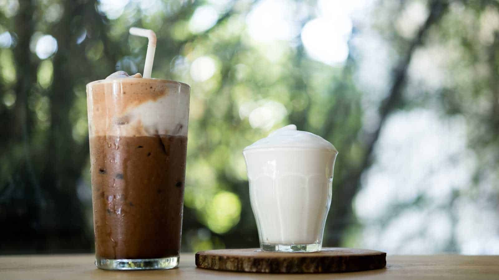 Frozen coffee