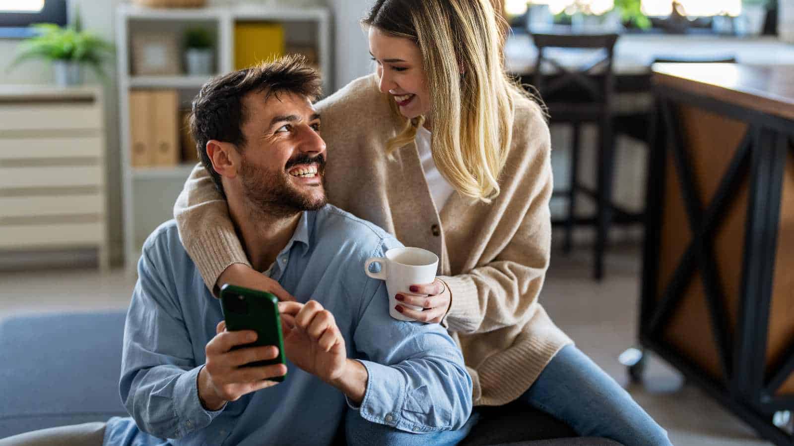 Man remembering small details about partner