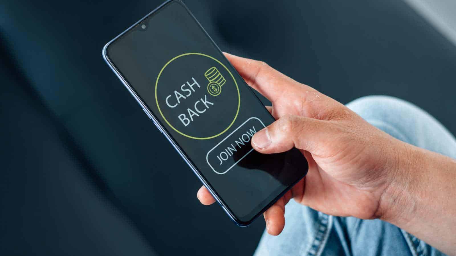 Cash back rewards