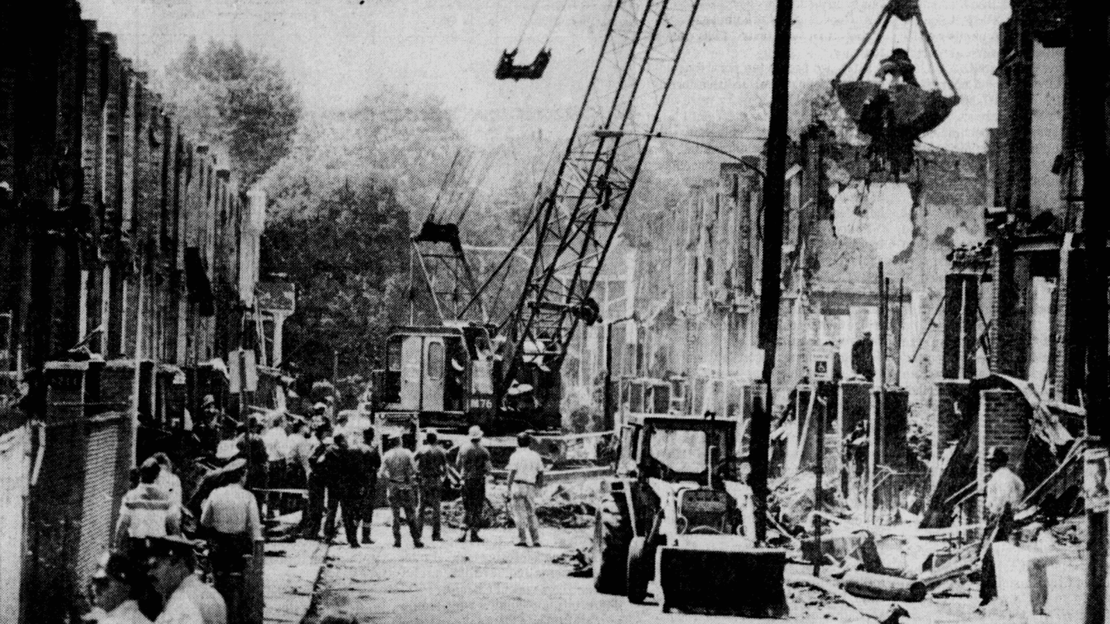 The 1985 MOVE bombing in Philadelphia