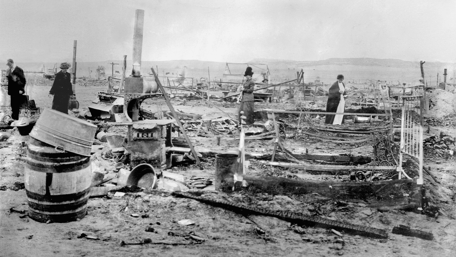 The Ludlow massacre of 1914