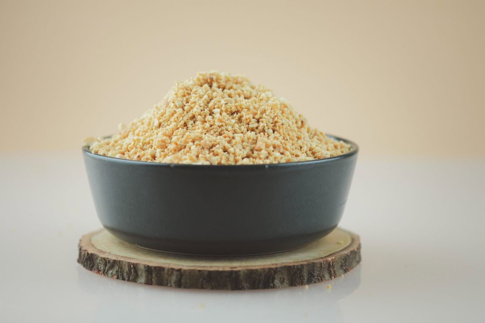 Ground peanut powder