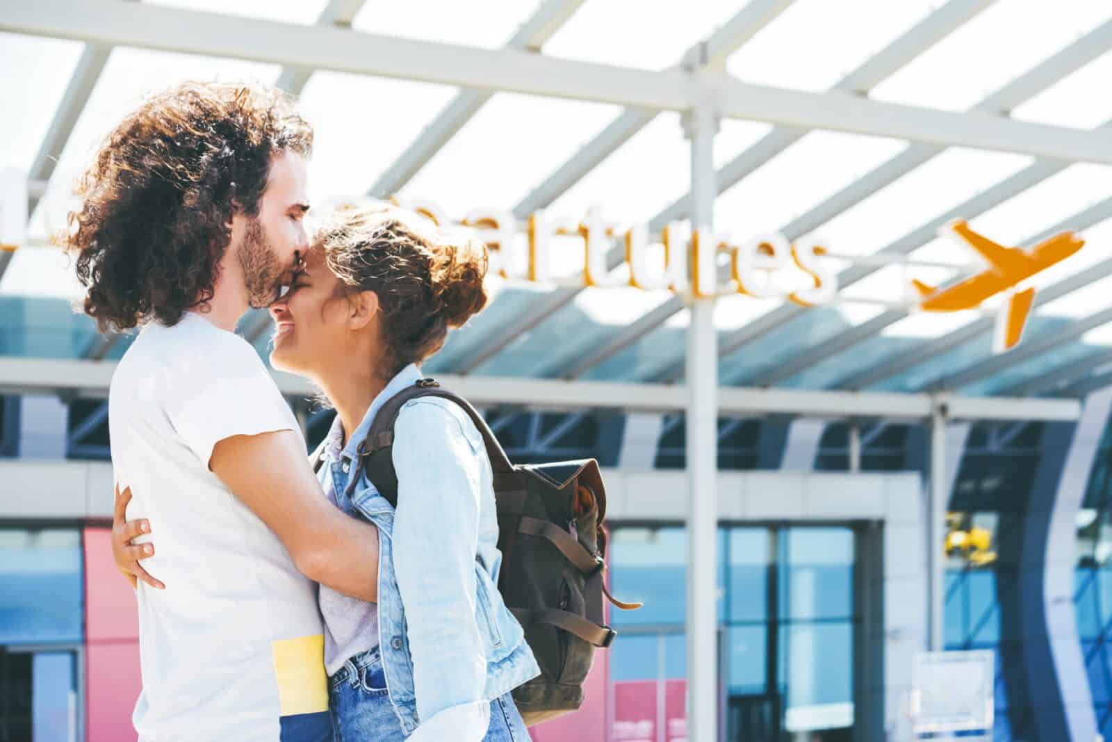 couple appreciating each other