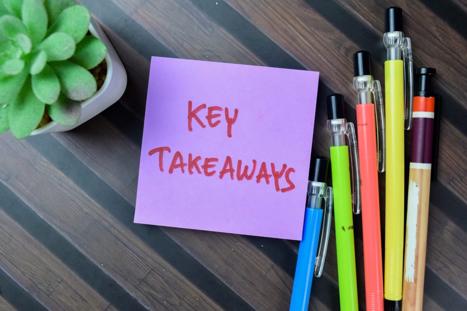 Key takeaways