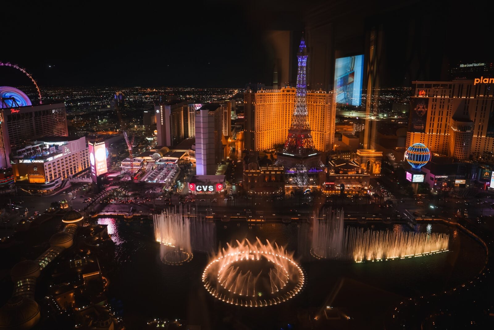 The Strip feels packed