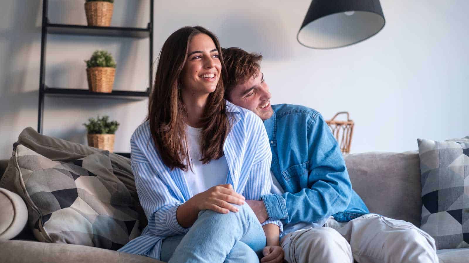 happy couple after forgiveness