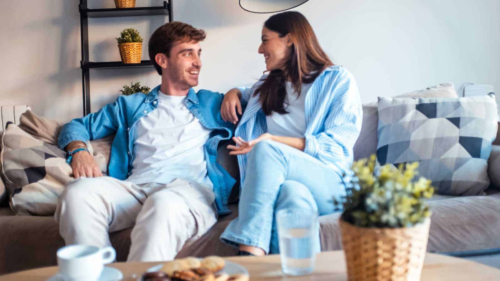 couple in a conversation