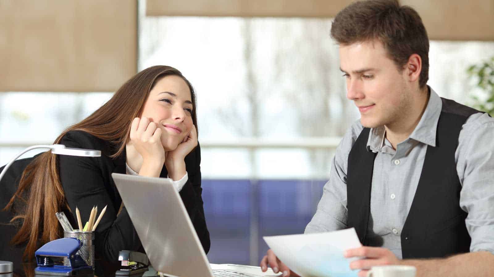 young woman infatuated with woman