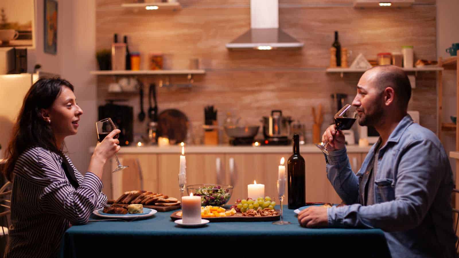 couple celebrating anniversary