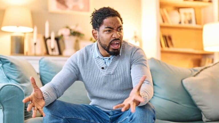 After 10 years, she says her partner’s anger is leaving her emotionally drained