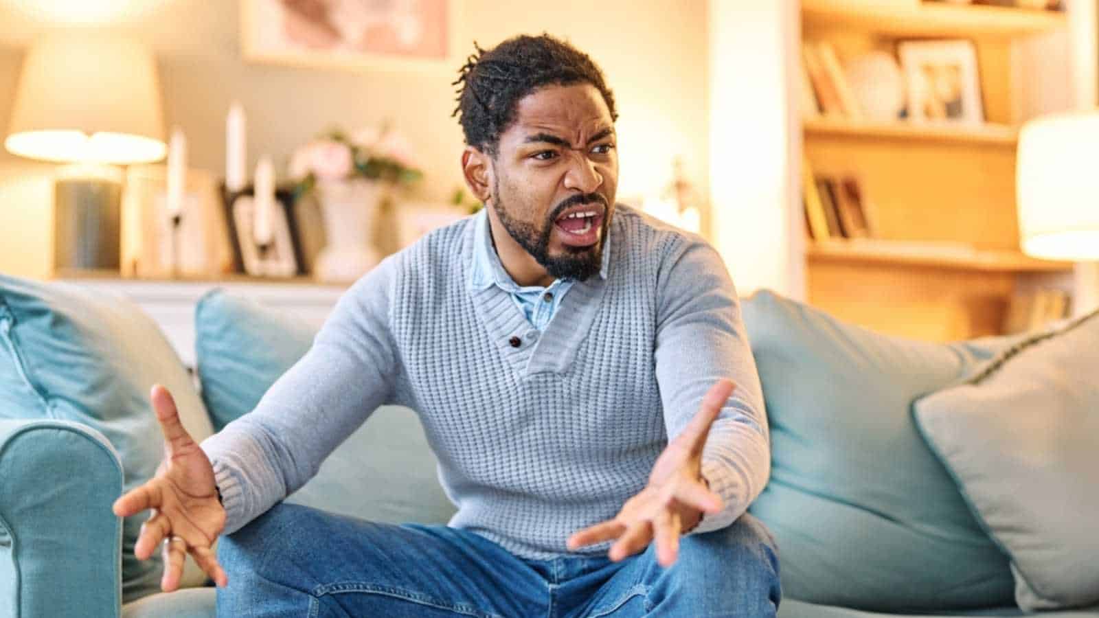 After 10 years, she says her partner’s anger is leaving her emotionally drained