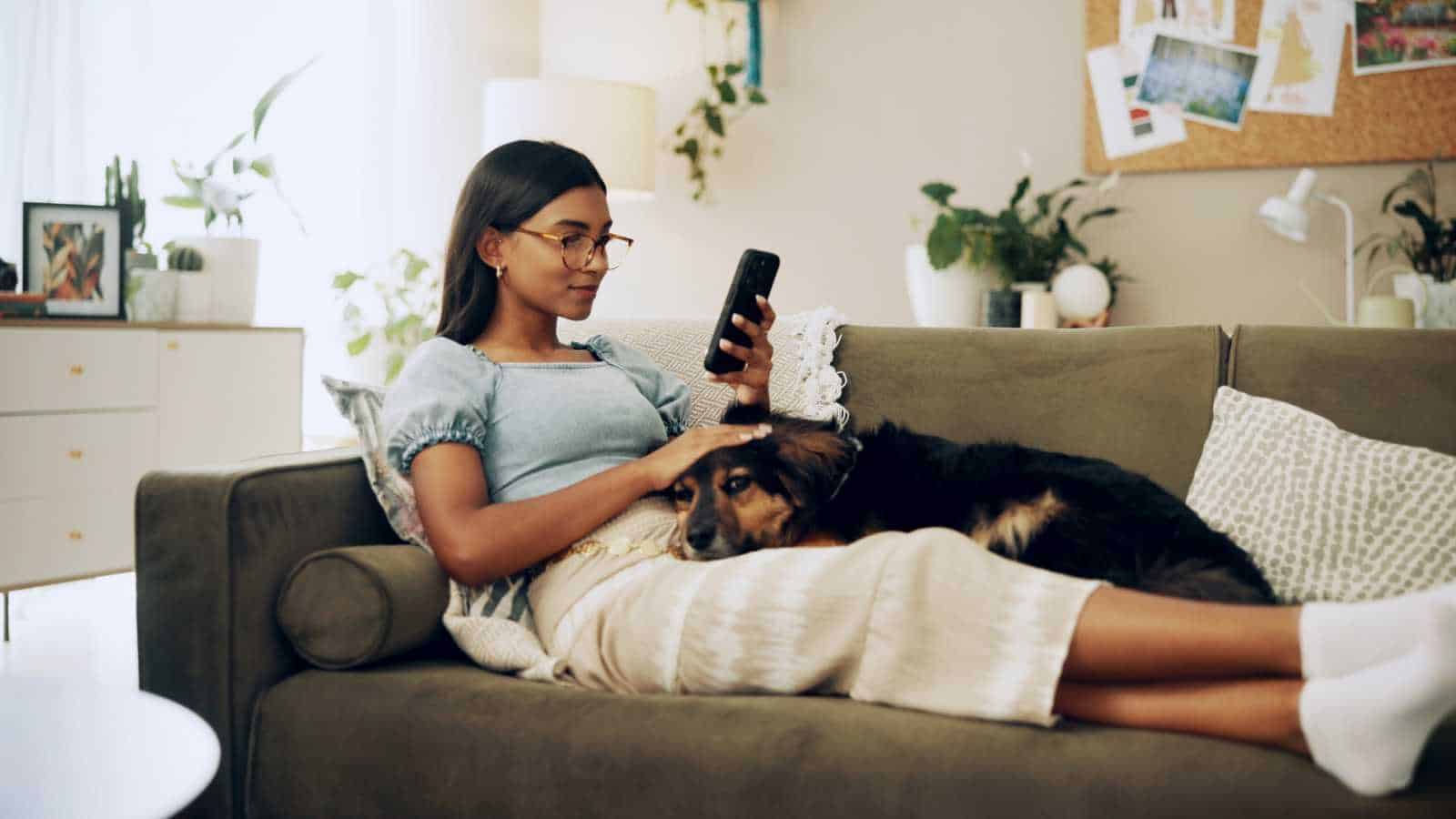 using phone