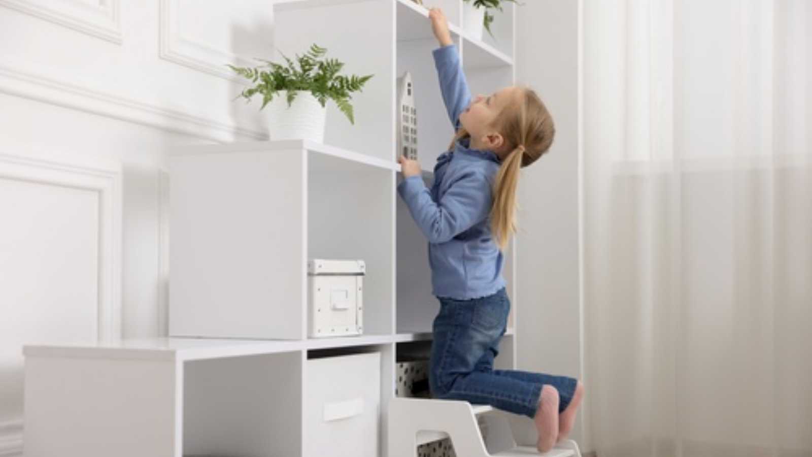 A new mom is torn between protecting her toddler and letting her learn the hard way