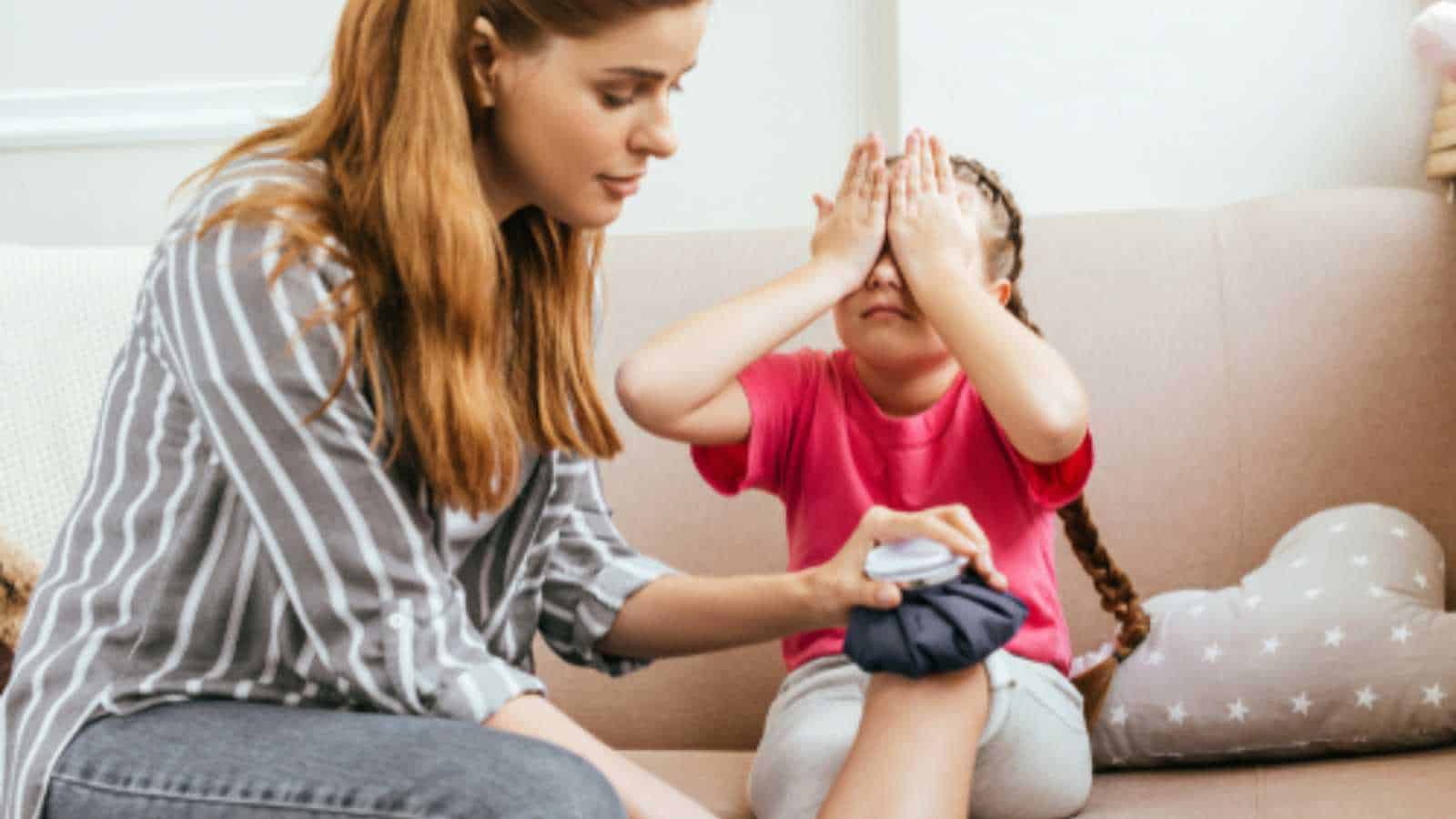 A new mom is torn between protecting her toddler and letting her learn the hard way