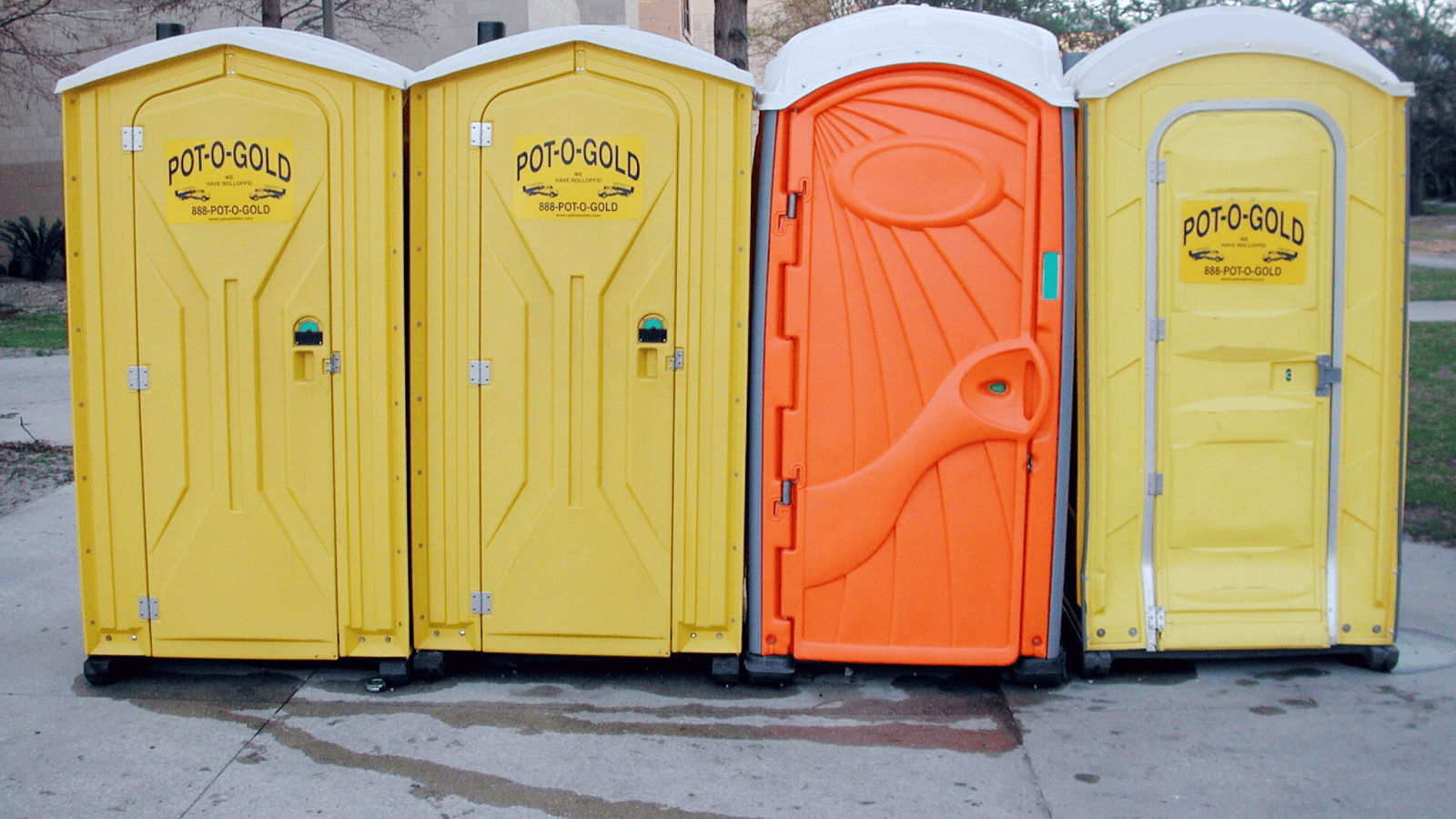 portable toilet