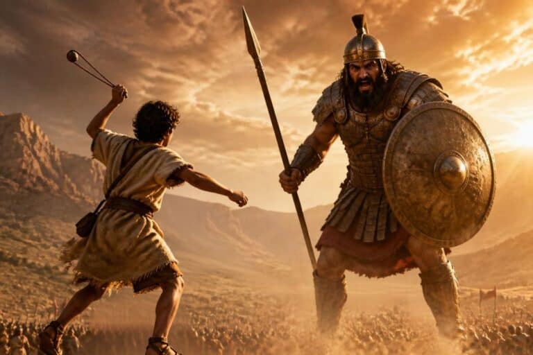 David and Goliath