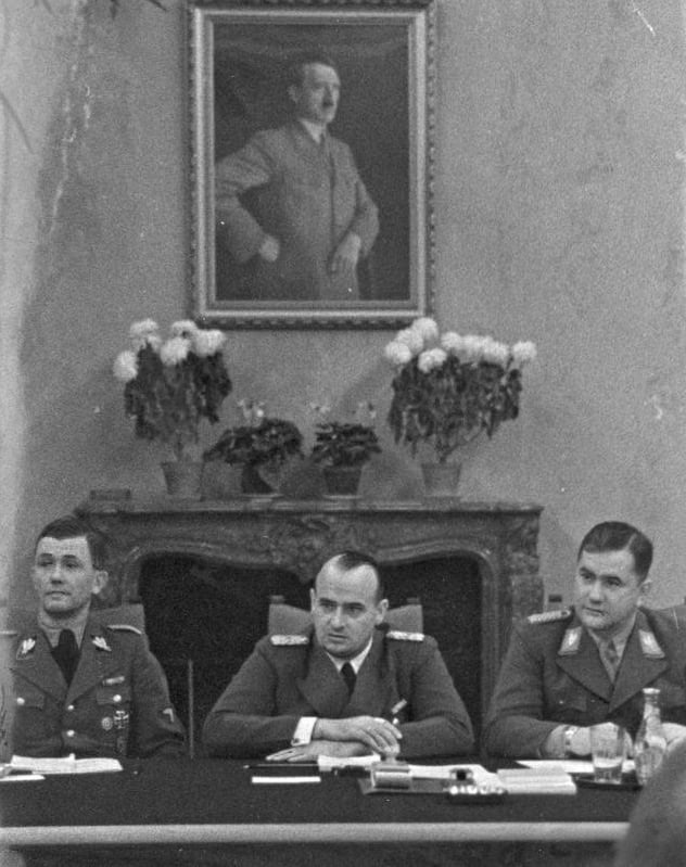Paul Moder, Hans Frank, Ludwig Fischer